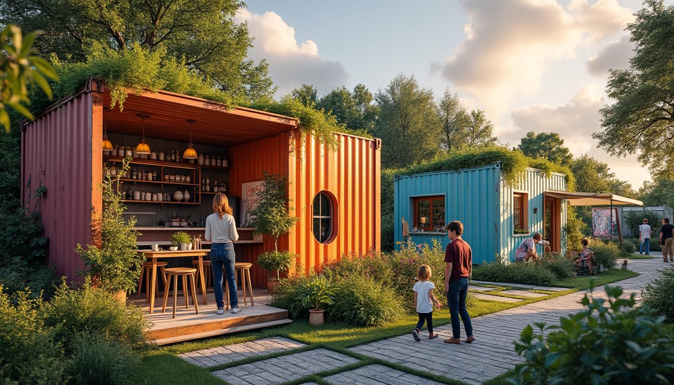 Illustration: Comment donner une seconde vie aux conteneurs recyclés : usages et innovations