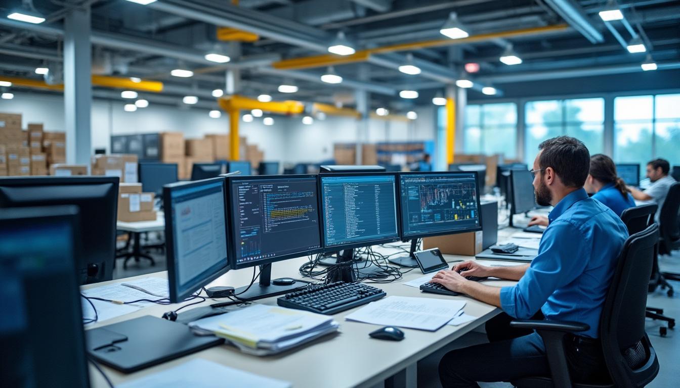 Illustration: Les données administratives et financières qui définissent le centre express logistique 03