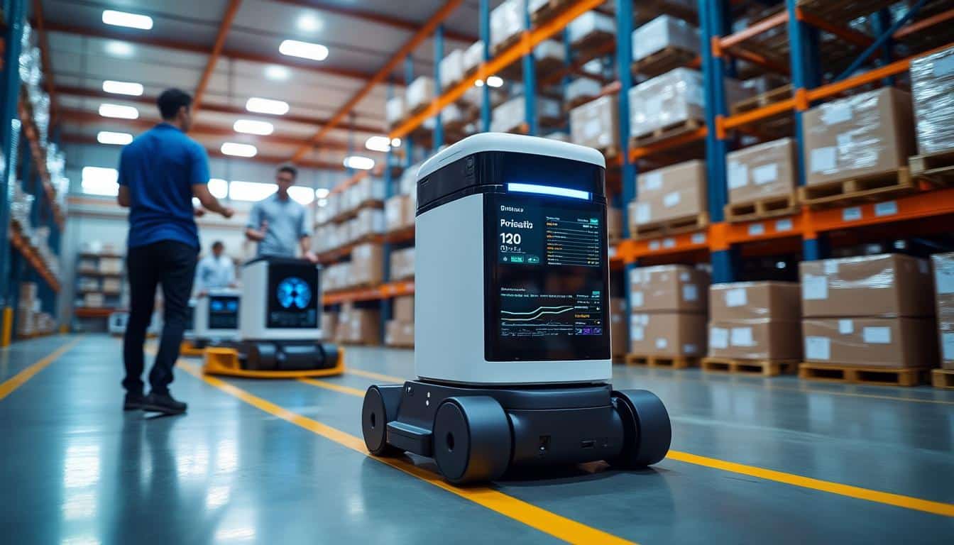 Illustration: Les technologies incontournables qui révolutionnent la logistique 4.0