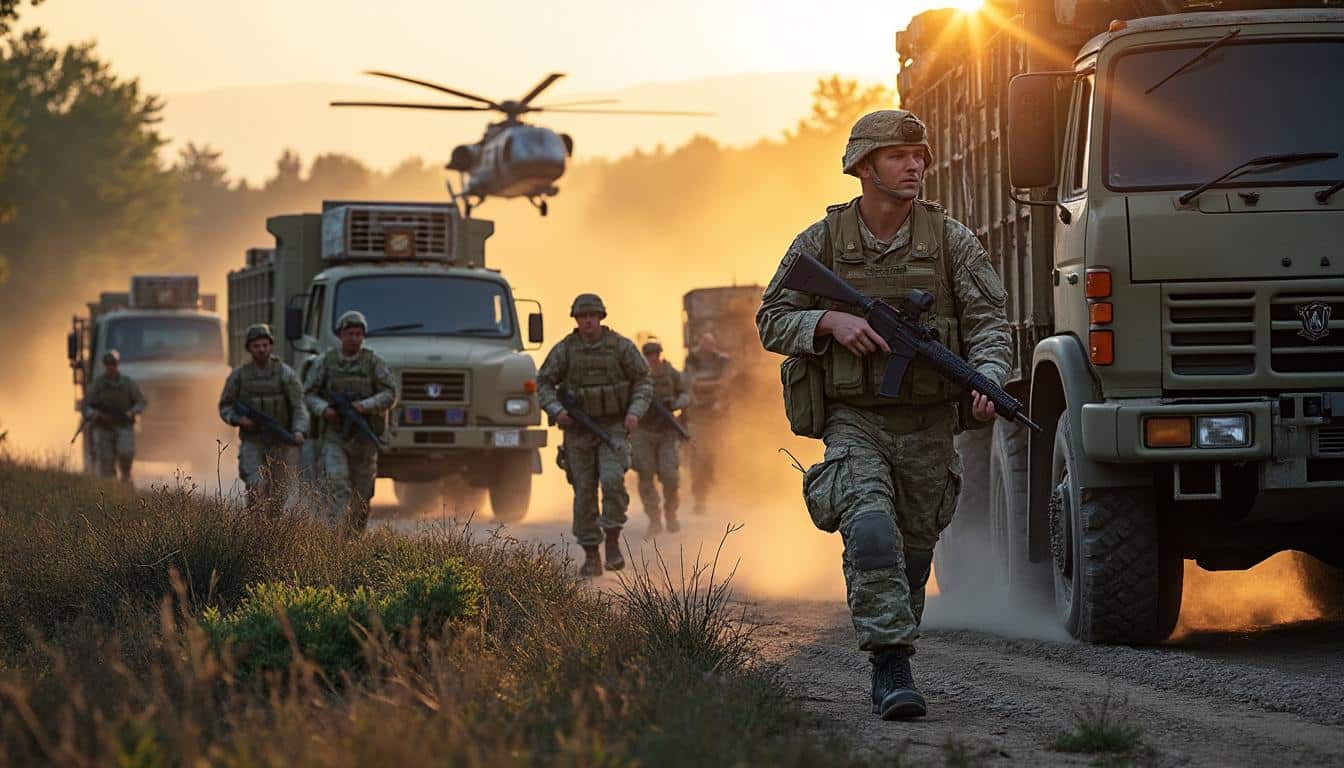 Illustration: Pourquoi la logistique militaire est-elle au cœur du succès des opérations armées ?