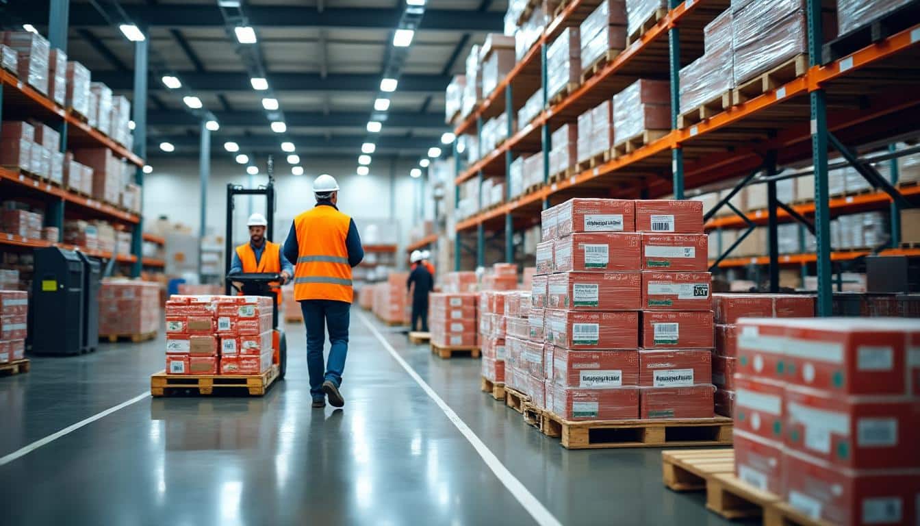 Illustration: Comment fonctionne la logistique alimentaire chez Stef à Moréac ?