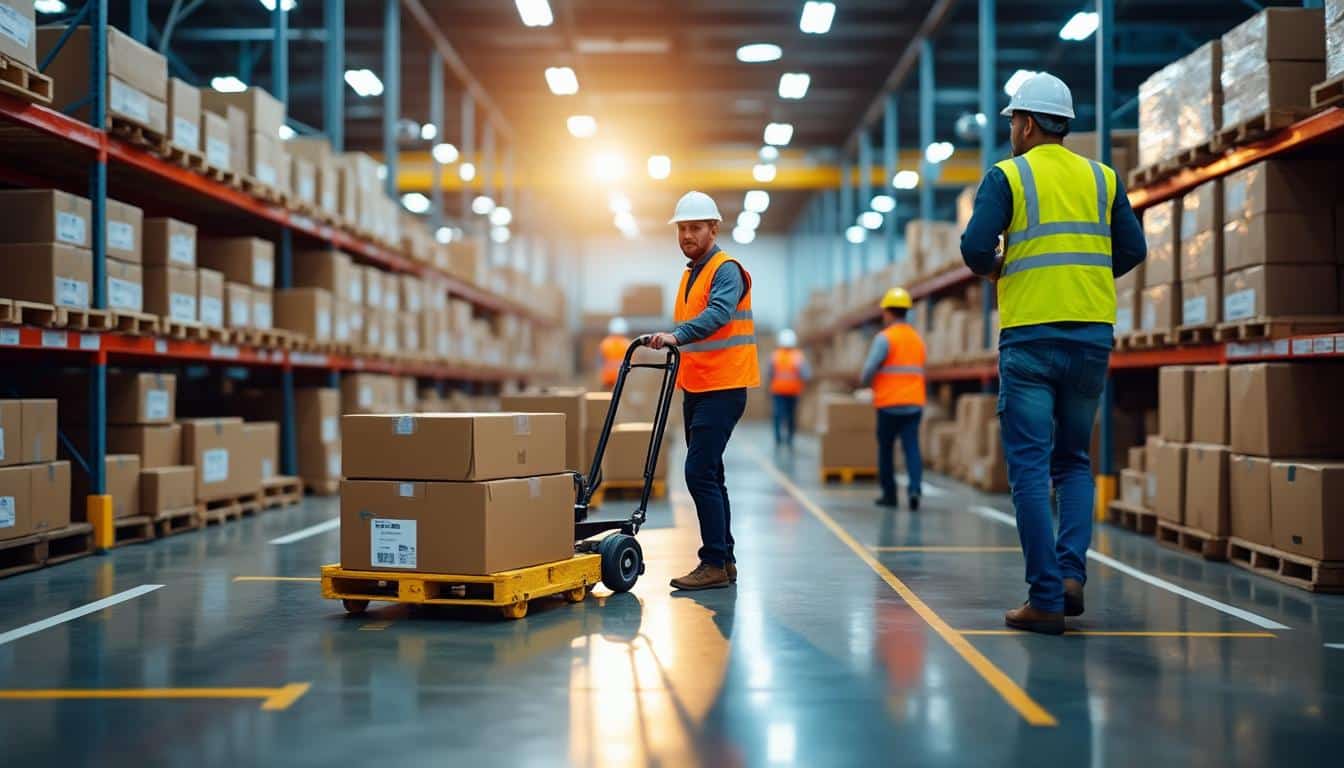 Illustration: Que signifie vraiment que votre envoi est en transit sur nos plateformes logistiques ?