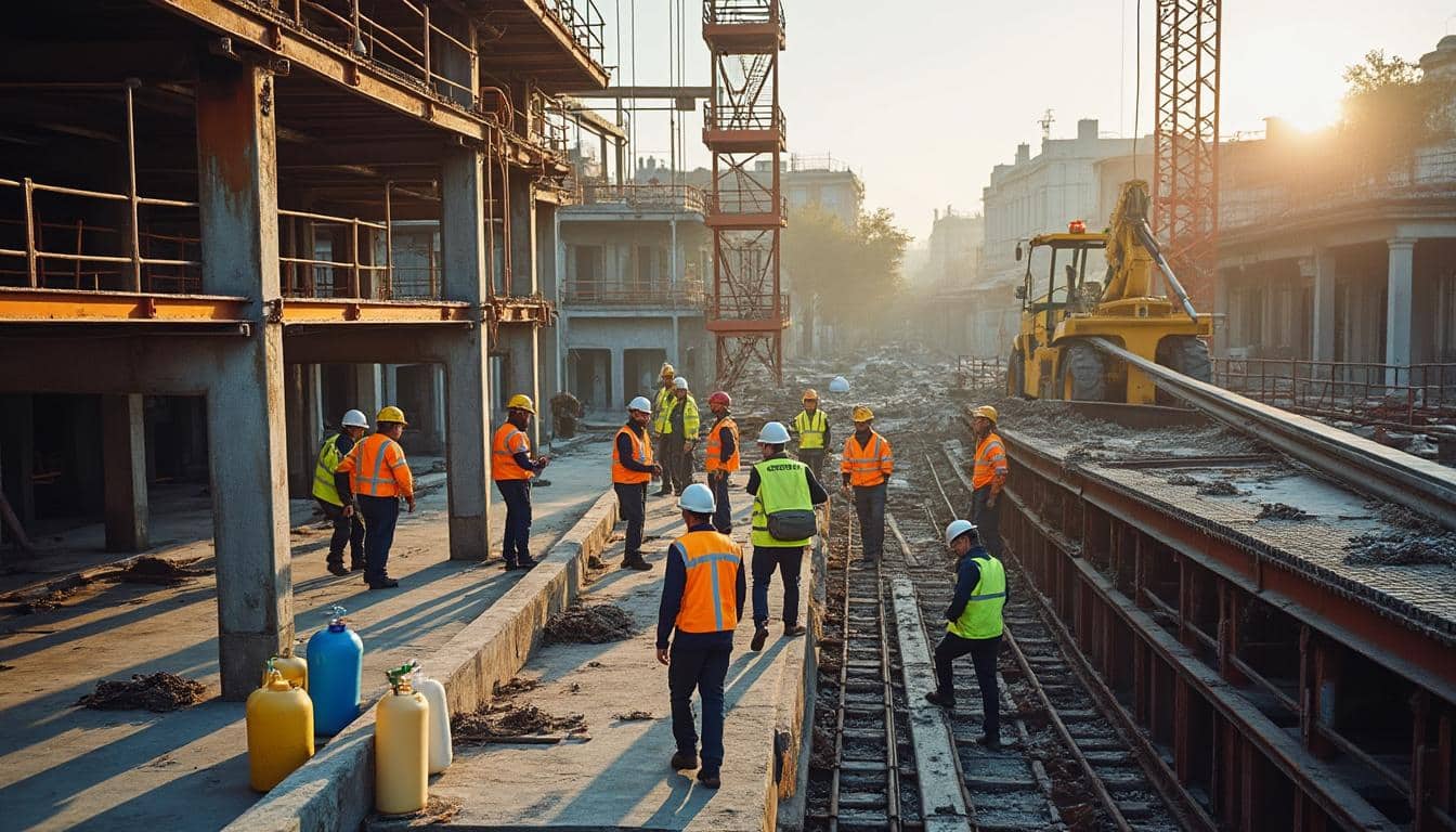 Entreprise du BTP connue : guide des leaders et leurs projets majeurs