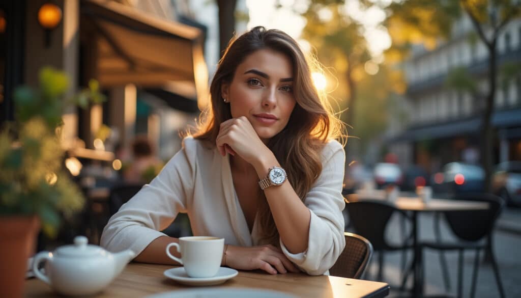 Montre en acier inoxydable femme : élégance et durabilité au poignet