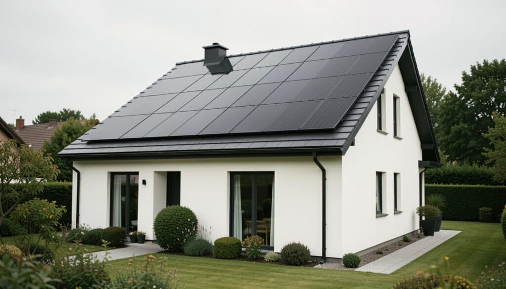 Panneau solaire full black : avantages et limites