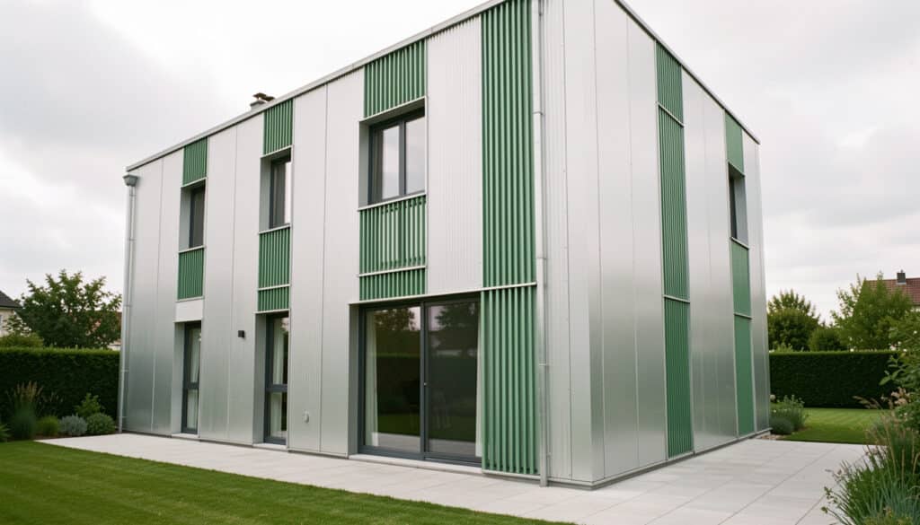Bardage métallique extérieur : avantages, pose et prix